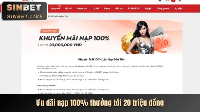 Thưởng Nạp Lại Hàng Ngày vn188 login